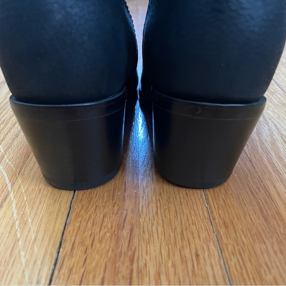 Black Studded Women's Boots - Picture 8 of 9